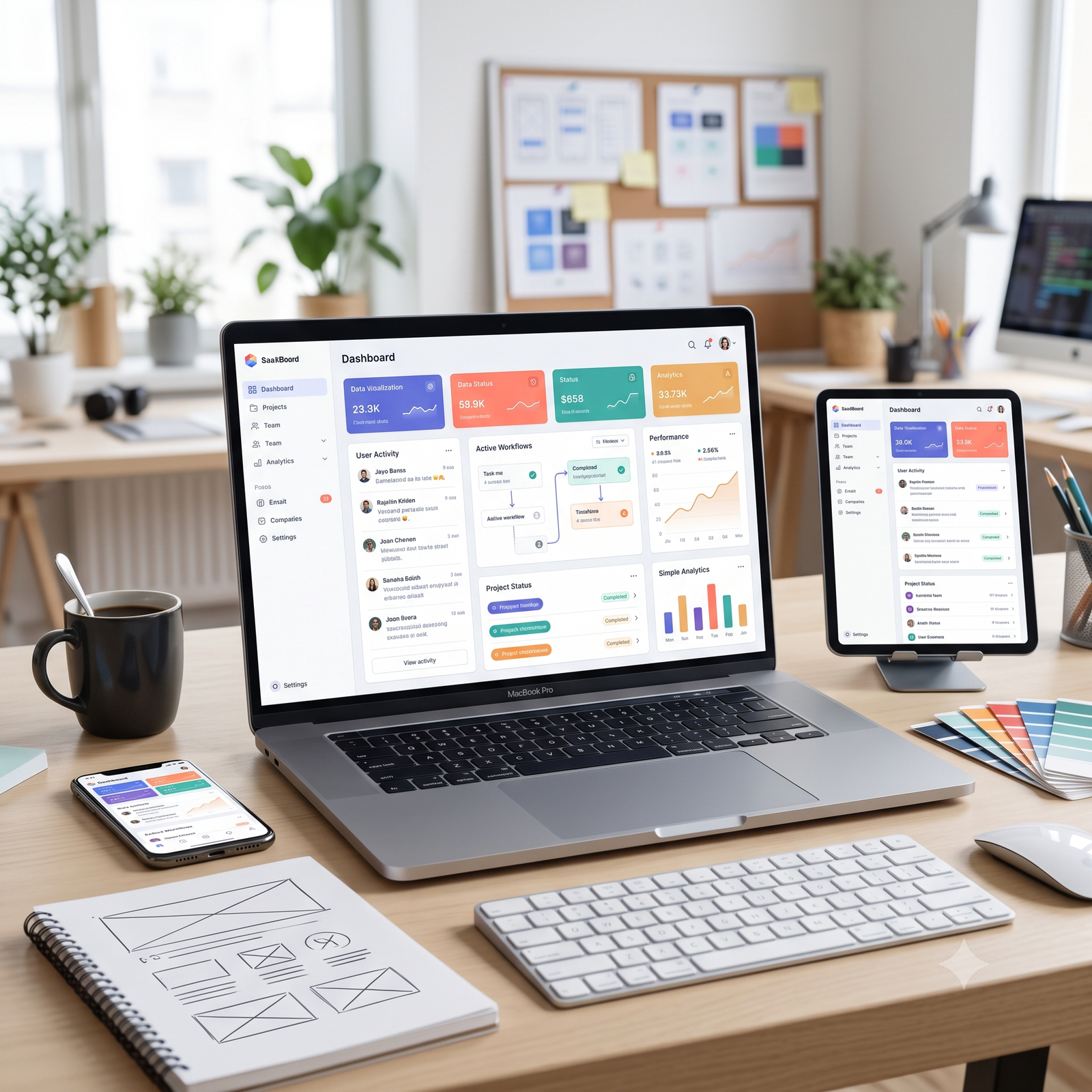 Custom SaaS Interface Engineering